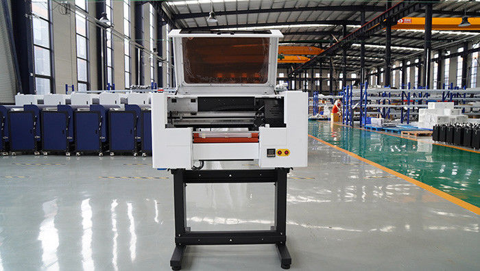 Máquina de Impressão Digital UV AB Film Media com CMYK W+V Ink Color