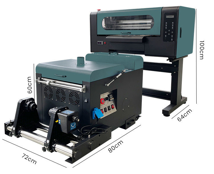 Máquina de impressão digital de camisetas de 300 mm 2 Eps I3200 Dtf Printer A3 Pet Film Printer