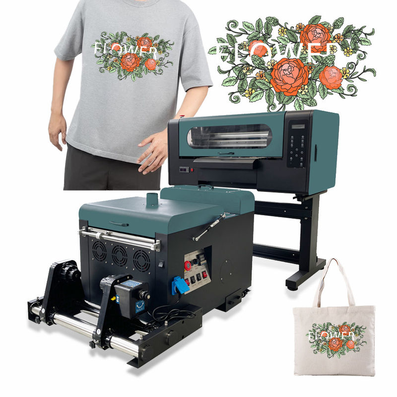 2 Eps I3200 A3 DTF Impressora T-Shirt Dtf máquina de impressão com máquina de agitação de pó