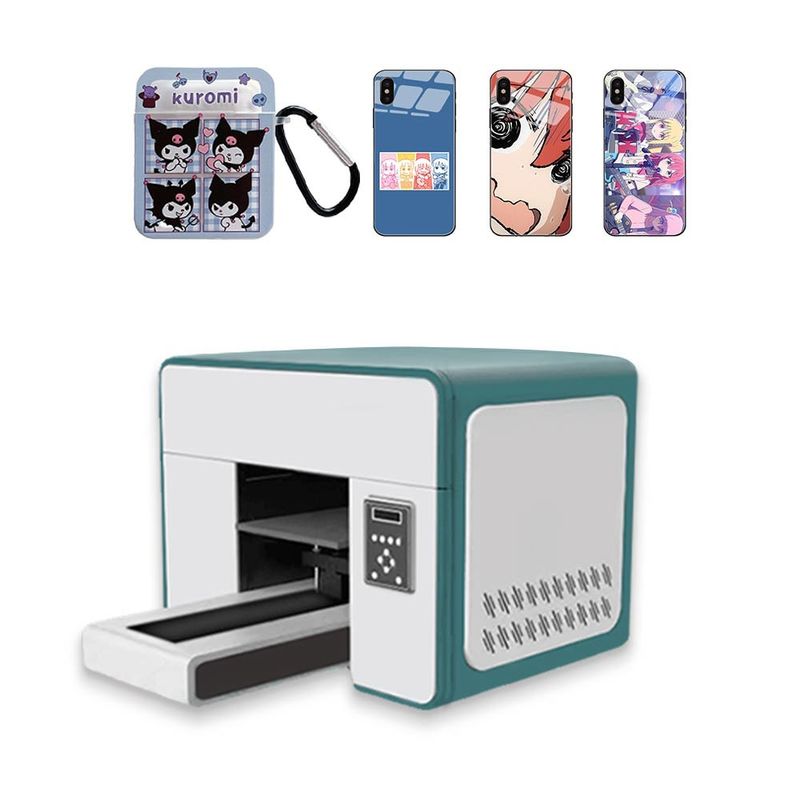 Impressora a jato de tinta A3 UV de 8 cores Impressora UV LED 3D UV para relógios Ipad