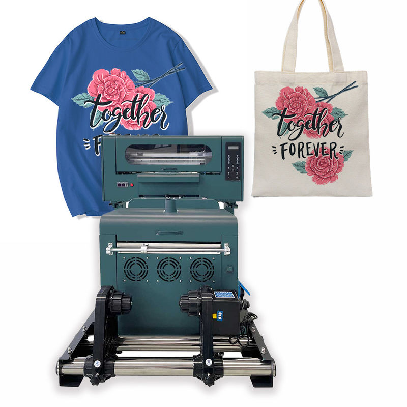 Fábrica de dupla cabeça impressora DTF de 30cm PET Film A3 Dtf T-shirts impressora