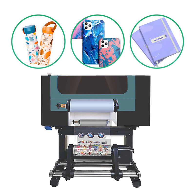 A3 30cm Roll To Roll UV DTF Printer Pet Film Uv Dtf máquina de laminação
