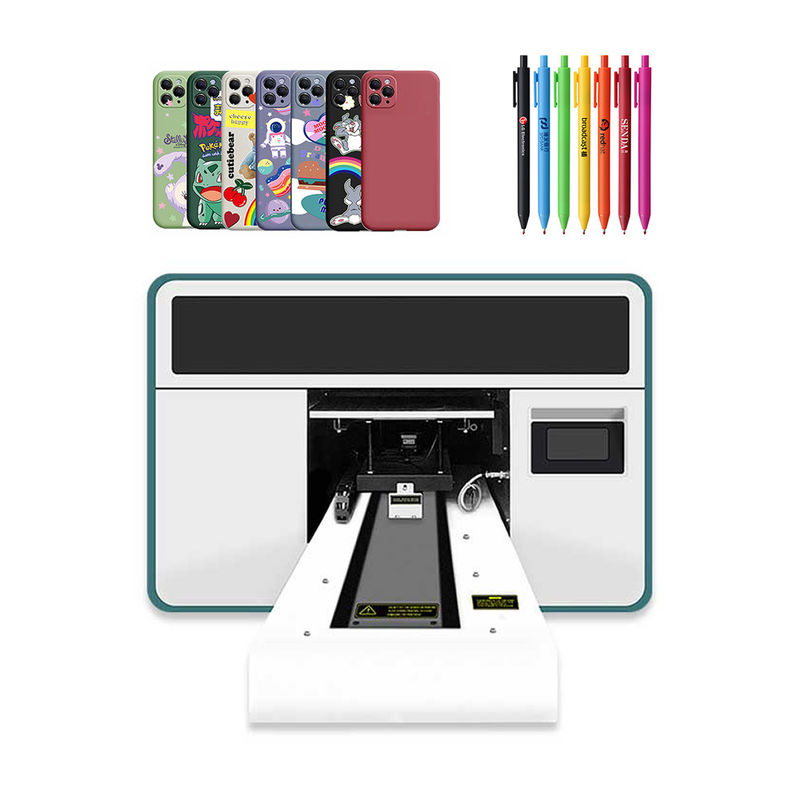 Impressora híbrida UV U1HD Impressora de caixa de telefone 3D de tamanho A3