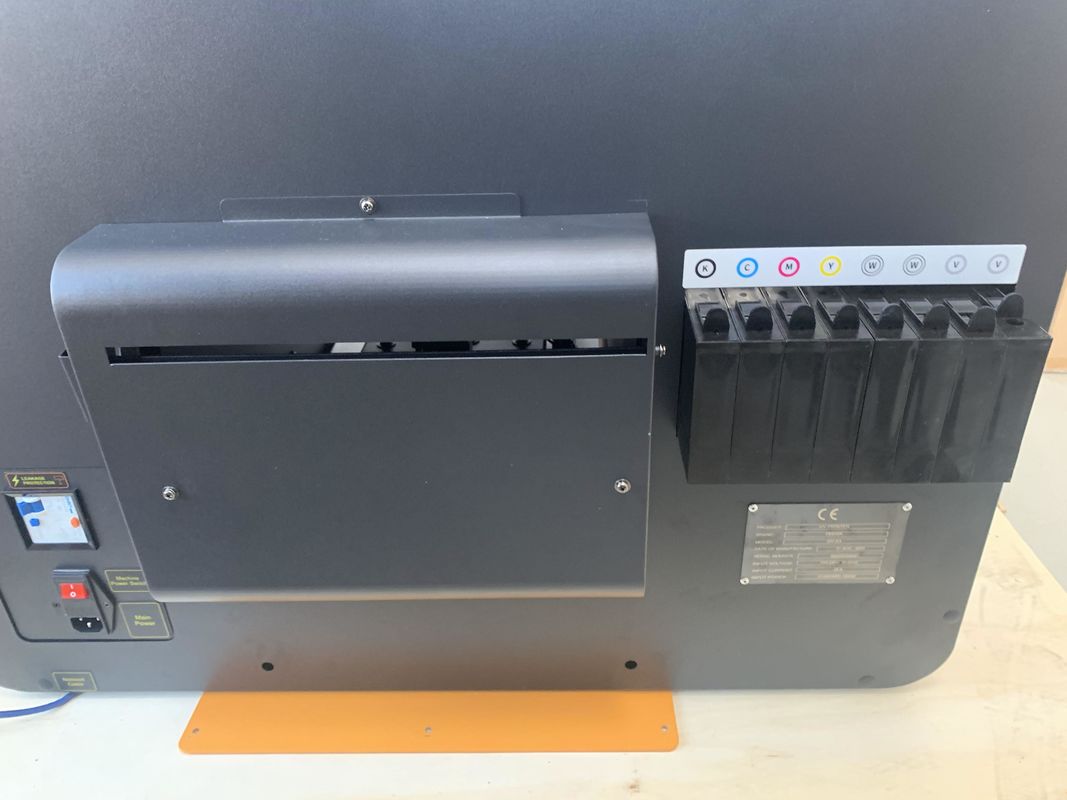 Caixa telefónica de impressora UV de tinta A3 UV personalizada para materiais de impressão acrílica