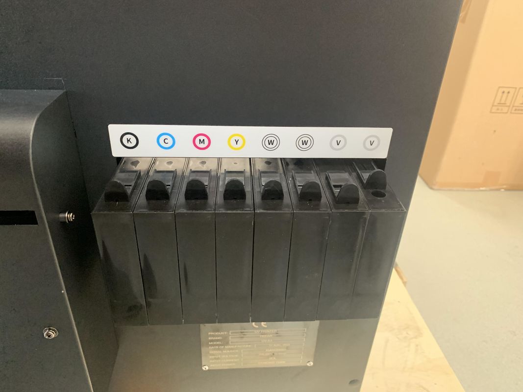 Caixa telefónica de impressora UV de tinta A3 UV personalizada para materiais de impressão acrílica