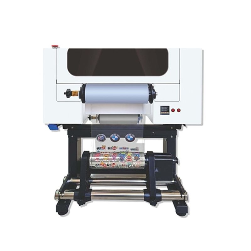 Impressora UV Dtf de 30 cm para impressão de adesivos