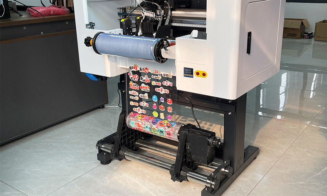 Impressora DTF UV A3 com laminador Roll To Roll All-in-One Impressora DTF UV A3 para adesivos
