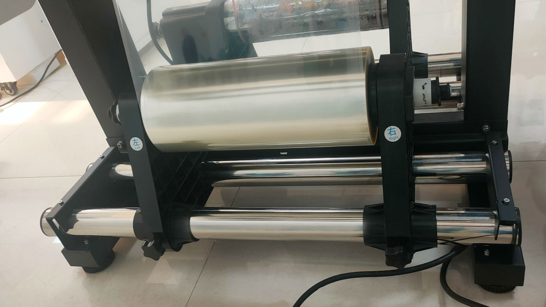 Impressora DTF UV de 2024 A3 Logotipo Impressora DTF UV de 30 cm Impressora com laminação para autocolantes
