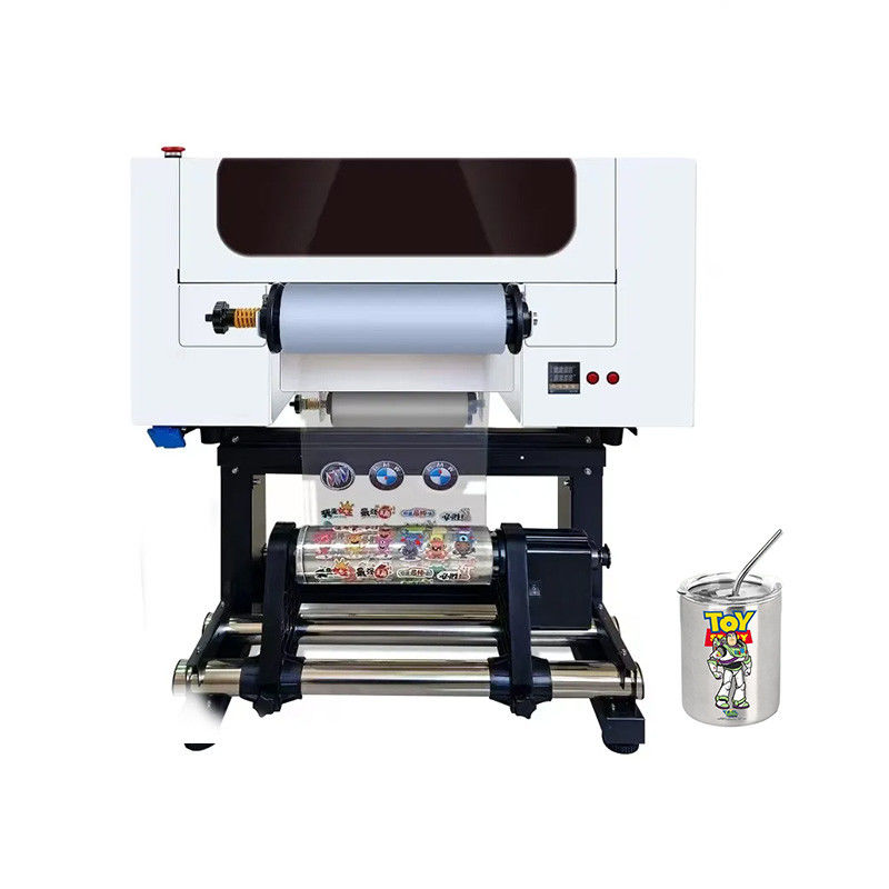 Impressora DTF UV de 30CM de fábrica Impressora DTF UV A3 com laminação para autocolantes