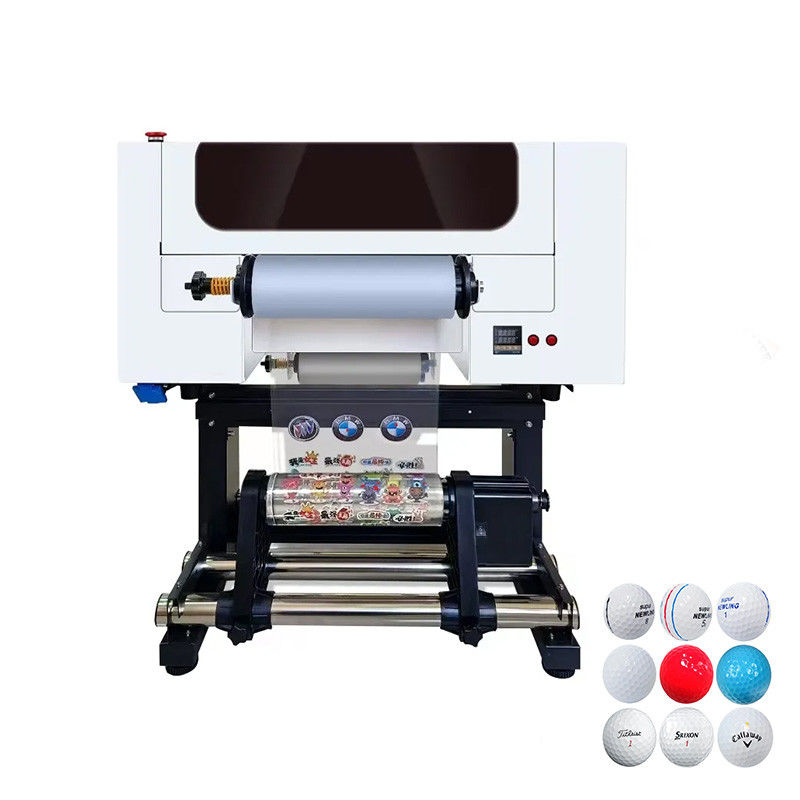 30cm Led UV DTF Impressora Máquina XP600 UV Cristal Adesivo para Telefone Case Cup Wrap