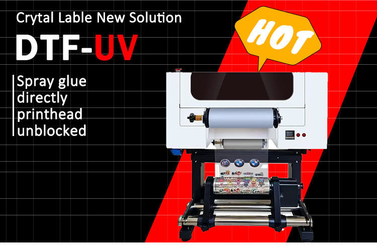 Impressora DTF UV A3 Impressora DTF UV de 30 cm Impressora de camisetas T-Shirt