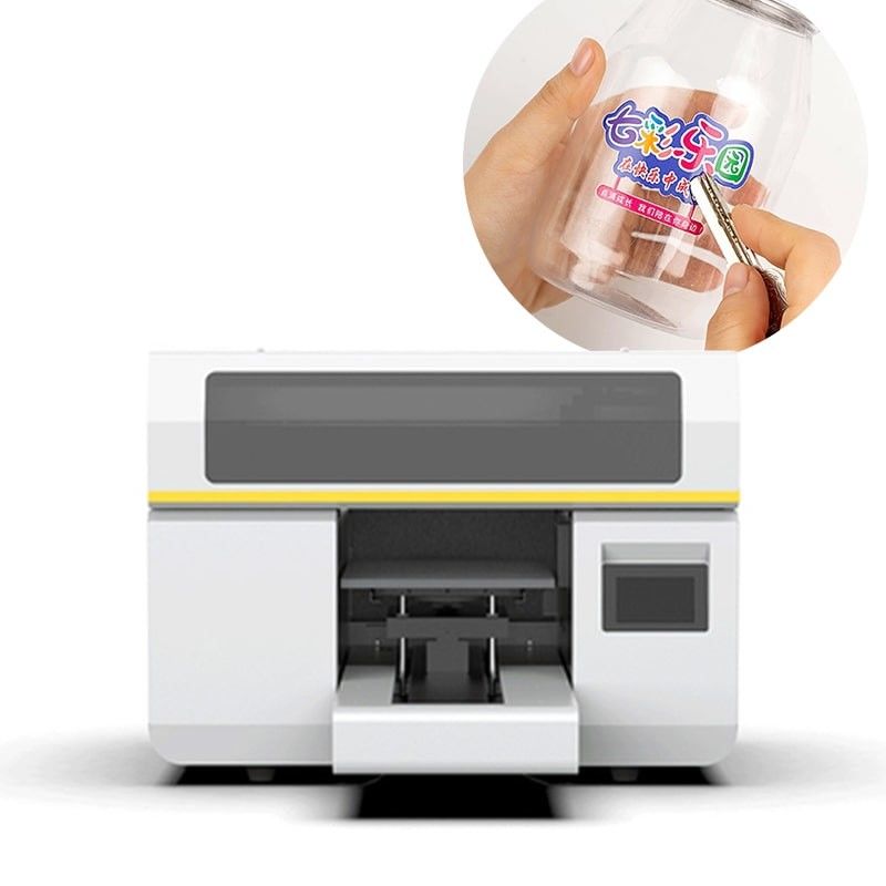 Máquina de impressão de caixa de telefone em tamanho A3 Impressora UV com cabeça de impressão Epson 8 canais