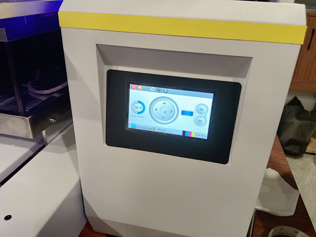 Máquina de impressão híbrida UV de rolo a rolo de alta resolução de tamanho A3 com cabeças Epson
