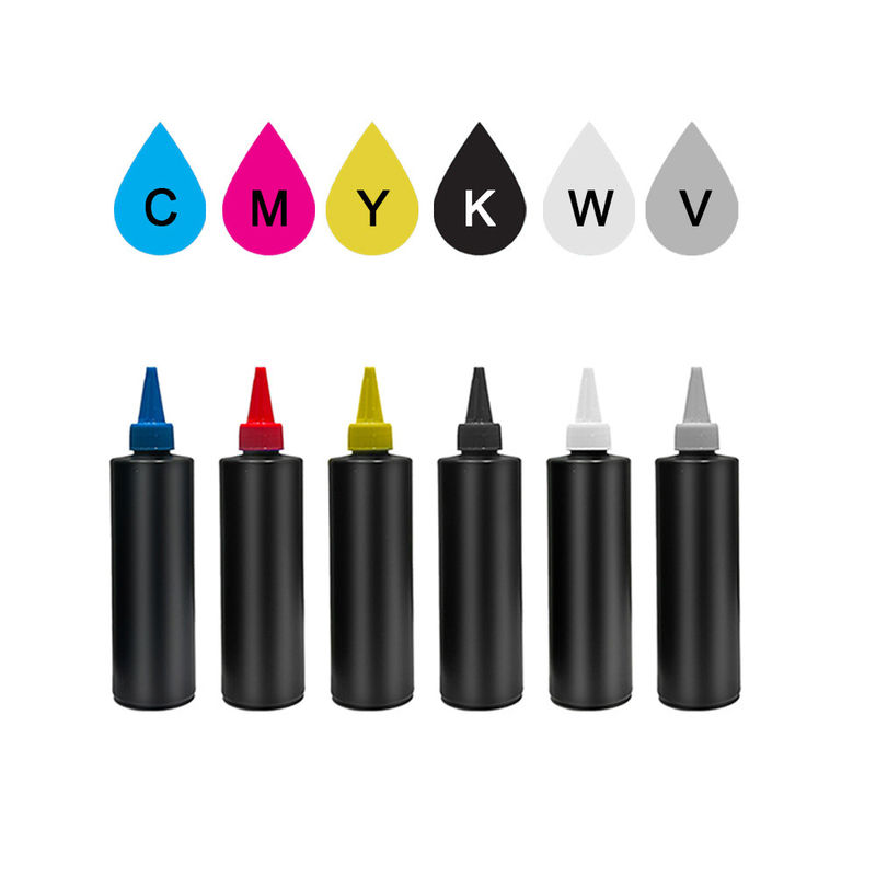 Tinta de impressão UV para Dx4 Dx5 Dx7 Xp600 Tx800 Tinta de impressora UV