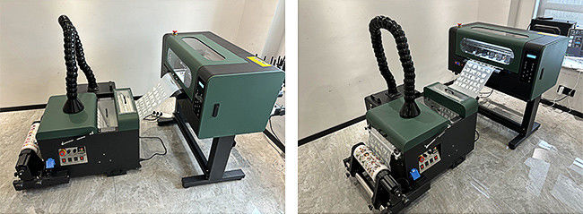 Impressora DTF Direct to Film VT-300 A3 com cores CMYK+W para aplicações têxteis