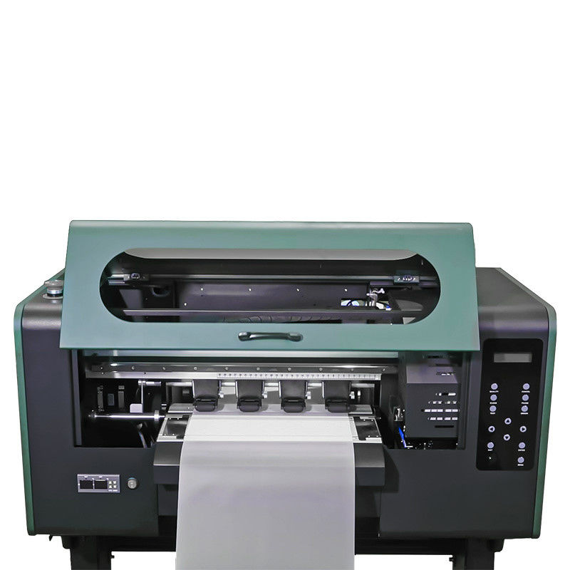 Impressora Dtf de 30 cm Dual F1080 Cabeça Sistema de tinta branca Jato de tinta direto para filme Impressora Dtf A3