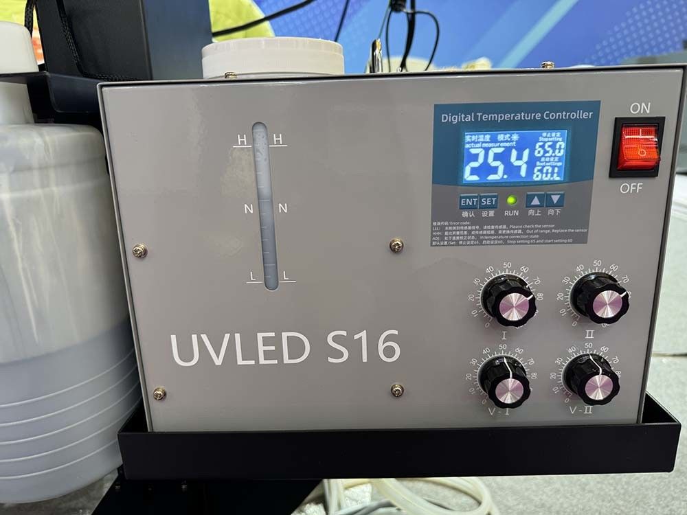 Máquina de impressão de adesivos de etiquetas de 60 cm totalmente automática de 7 cores