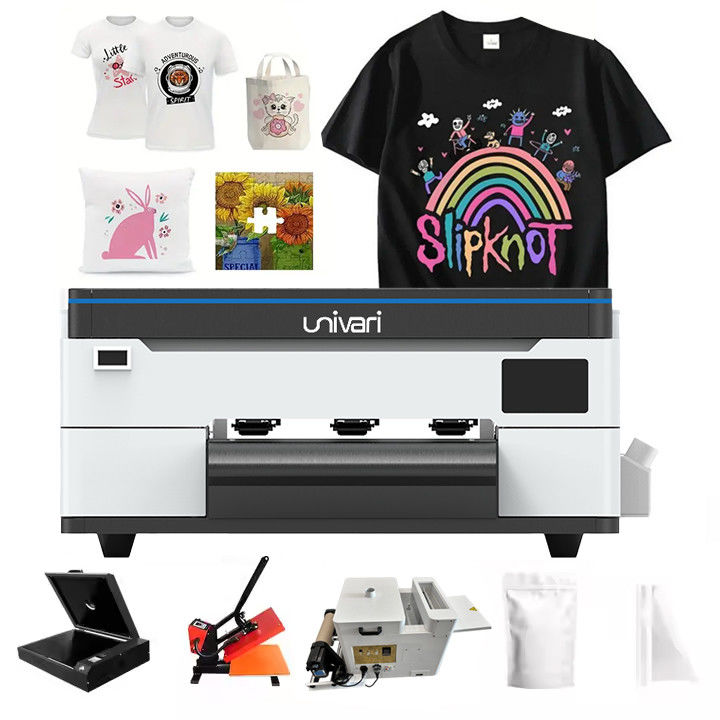 Impressora a jato de tinta DTF totalmente automática Capacidade Impressão para camisetas Transferência de calor DTF