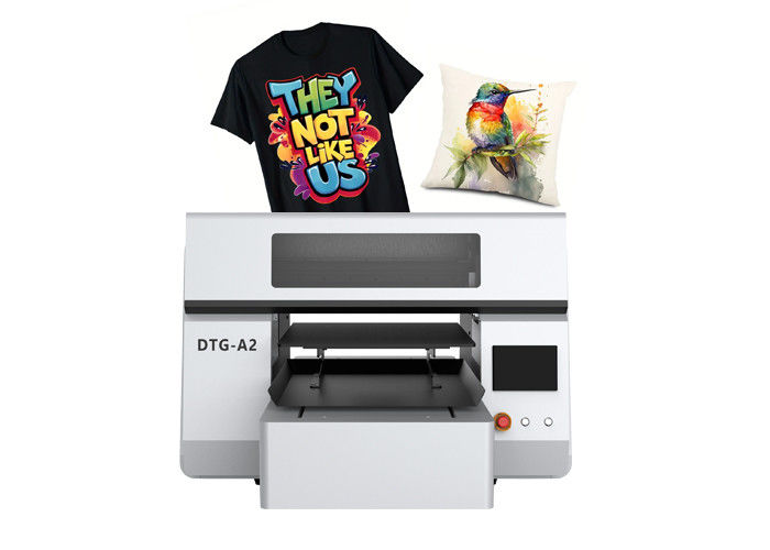 Impressora A2 DTG para vestuário personalizado Máquina de camisetas digitais direta para vestuário