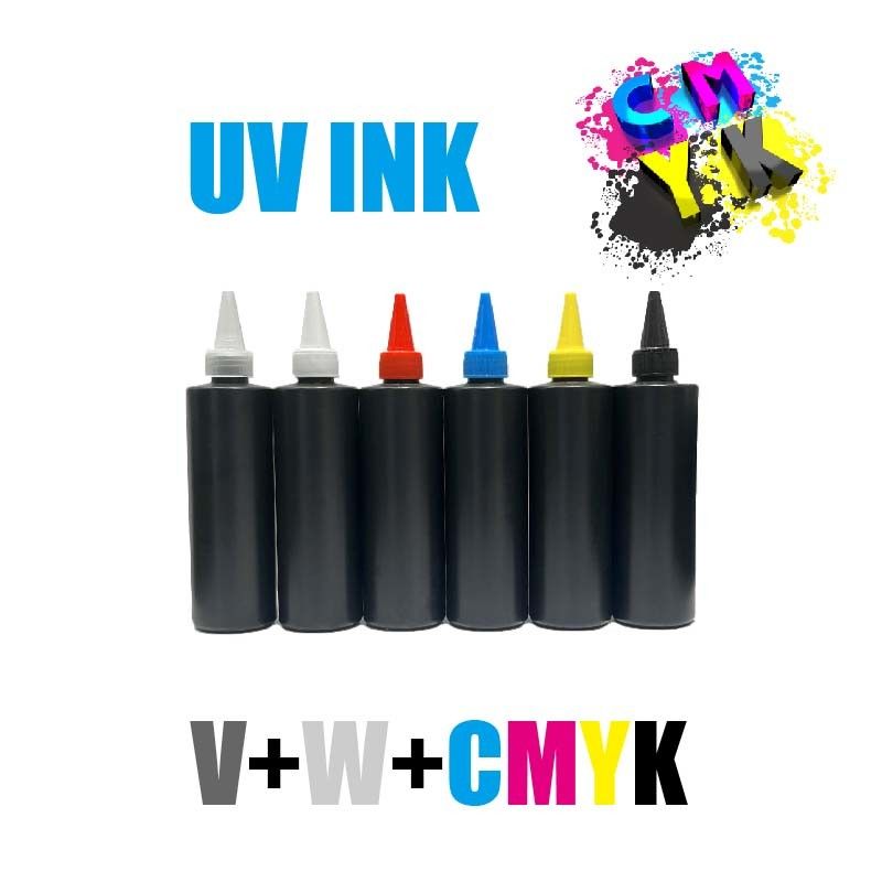 Tinta UV Curável Tinta UV LED Má e Macia Para Epson I3200 XP600 DX4 DX5 DX7