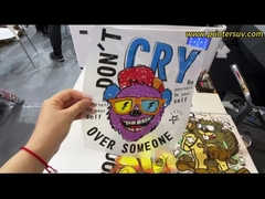 Máquina de transferência automática de DTF Jato de tinta impressora DTF UV F1080 XP600 cabeça