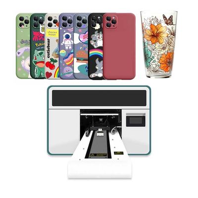 Impressora híbrida de cores A3 Tamanho 6 Impressora híbrida de cores UV Máquina de impressão híbrida de UV Resolução 1200dpi