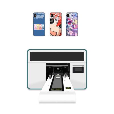 Impressora de tela plana UV de 8 cores A3 Impressora 3D digital UV de vidro cubo