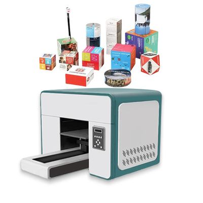 Mini Inkjet A3 Impressora UV Led Impressora UV de piso plano Impressão de cartão de embalagem acrílica
