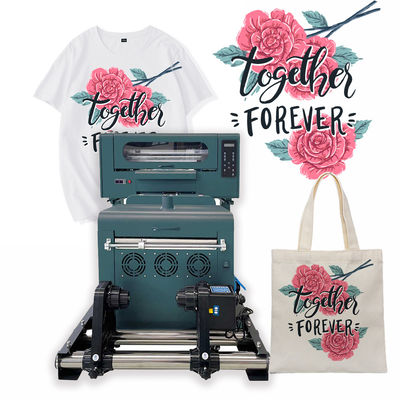 Impressora a jato de tinta DTF de 30 cm Impressora a jato de tinta DTF PET Film A3 Impressora Dtf T-shirts máquina de impressão