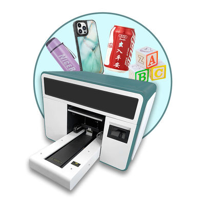 Impressora híbrida UV de 300 mm Impressora UV Roll To Roll Flatbed UV LED Inkjet