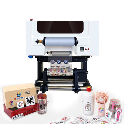 Impressora DTF UV A3 com laminador Roll To Roll All-in-One Impressora DTF UV A3 para adesivos