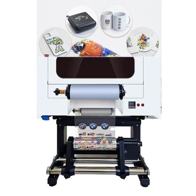 11.8 polegadas 30cm XP600 UV DTF Impressora Cup Wrap Stickers Impressora máquina de impressão