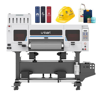 A2 A3 Digital 60cm DTF Sticker Impressora UV Impressora de vidro de metal com cabeça 13200 U1