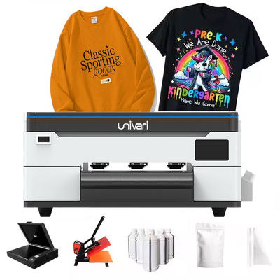 Impressora de transferência de mídia de alta capacidade A3 Branca Lnk DTF T-Shirt Impressora DIY