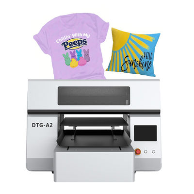 Direct to Garment (DTG) Impressora A2 Solução de impressão têxtil de baixa manutenção