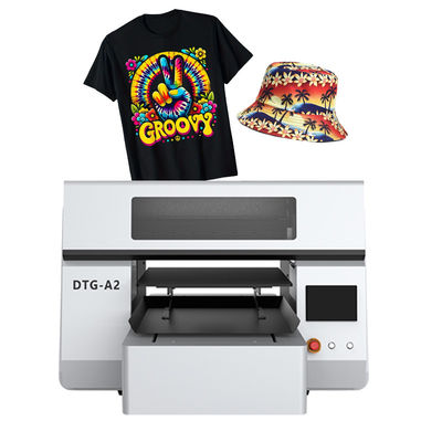 A2 Máquina DTG de impressora de vestuário para camisetas personalizadas