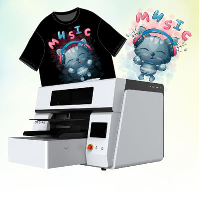 Impressora A2 DTG Direct To Garment Equipamento têxtil para algodão / poli